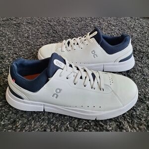 On The Roger Advantage Athletic Shoes Men's Sz 13 White Midnight